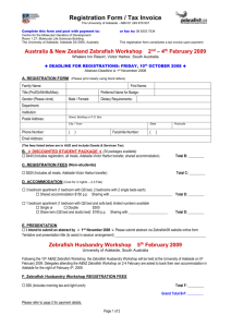 Registration - The University of Adelaide