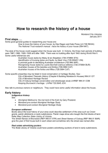How to research the history of a house