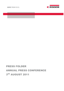Press folder annual press conference