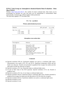 Data Sheet PSOx2 - IUPAC Task Group on Atmospheric Chemical