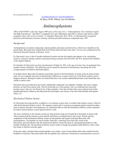 antineoplastons