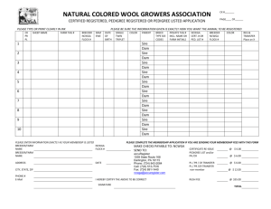 Word - Natural Colored Wool Growers Association