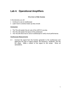 Lab 4: Operational Amplifiers (word)