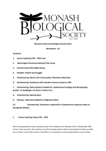 Newsletter 5.0 - Biological Society