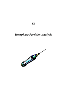 E3 Interphase Partition Analysis