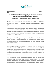 new report reveals - the Sustainable Energy Authority of Ireland