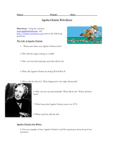 Agatha Christie Web