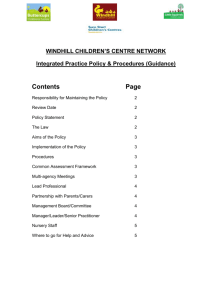 1 - Windhill Children`s Centre