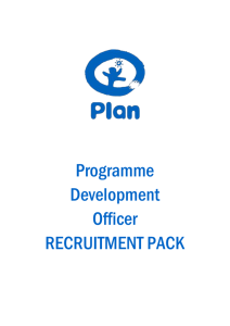 Plan UK – Job Description