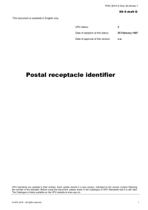 Doc 3h An 1 - Universal Postal Union