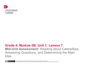 Grade 4: Module 2B: Unit 1: Lesson 7 Mid