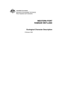 Western Port Ramsar Wetland Ecological Character Description