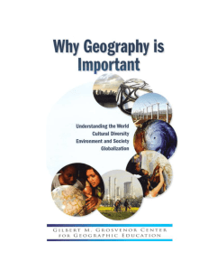 Why Geography Is Important