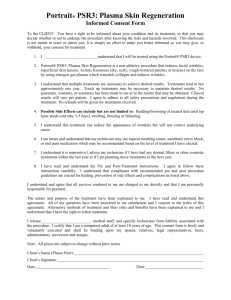 Microdermabrasion Client Informed Consent Form