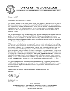 Notification Letter (Feb.8, 2007)