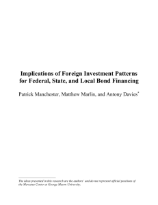Implications of Foreign Investment Patterns for