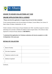 Application form - St Albans City & District Council
