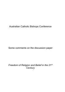 995 Australian Catholic Bishops Conference