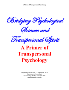 Bridging Psychological Science and