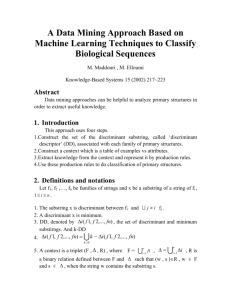 A data mining approach based on machine learning techniques to