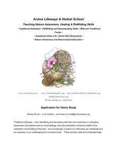Foundations in Traditional Western Herbalism Home Study Course