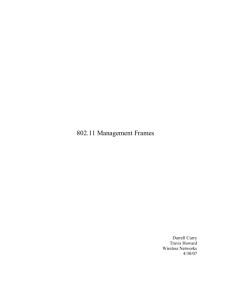 802.11 Management Frames