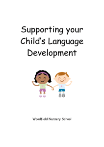Supporting your child to learn English as an additional language