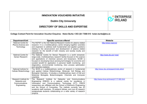 Directory of Skills Dublin City University