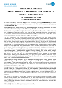 Press Release - The Glenn Miller Story