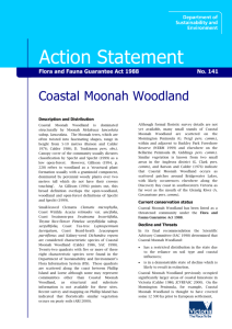 Coastal Moonah Woodland accessible