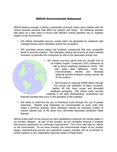 SOI Environmental Statement - Schneider League Associates