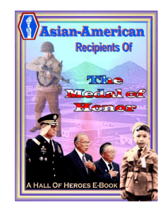 Asian-American Medal of Honor Recipients