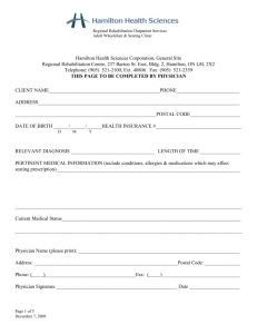 adult seating clinic referral form