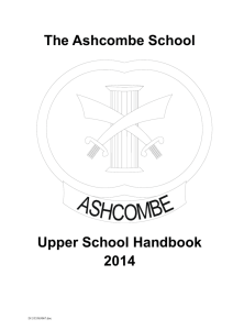 Upper School Handbook