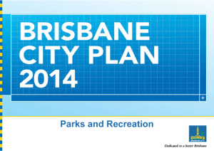 Parks and recreation - Brisbane City Council