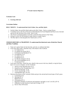 4th Grade Goals & Objectives