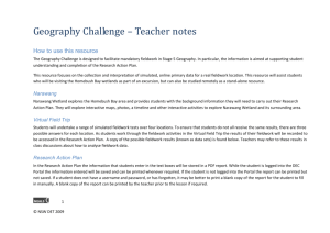 Print - Geography Challenge