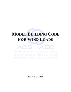 Model Building Code for Wind Loads