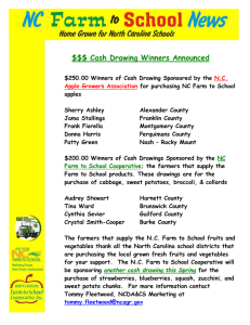 NC Farm to School News