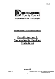Data Protection and Storage Media Handling Procedures