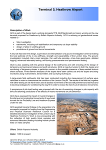 Description of Work - Geotechnical Consulting Group