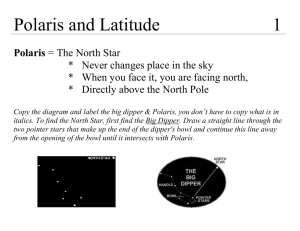 Polaris and Latitude