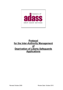 Protocol for the Inter-Authority Management of Deprivation