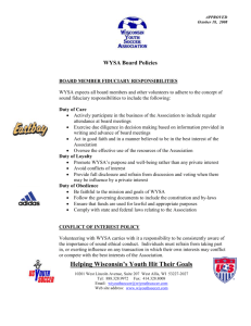 USSF “D” License Course