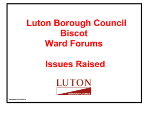 Biscot - Luton Borough Council
