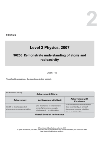 L2 Physics (90256) 2007