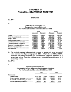 chapter 17 financial statement analysis
