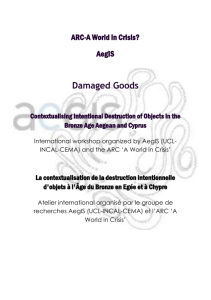 ARC-A World in Crisis? AegIS Damaged Goods Contextualising