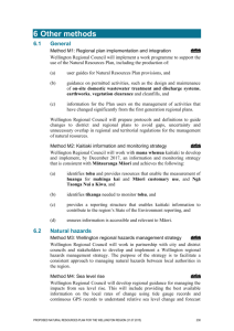 Chapter 6 - Other Methods - Greater Wellington Regional Council