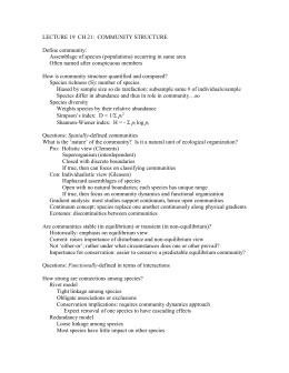 Learning Activity: TROPHIC LEVEL WORKSHEET